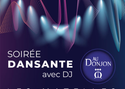 Soirée DJ le 20 et 21 Mai 2022