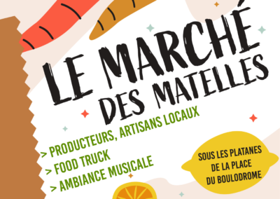 Marché un dimanche tous les 15 jours